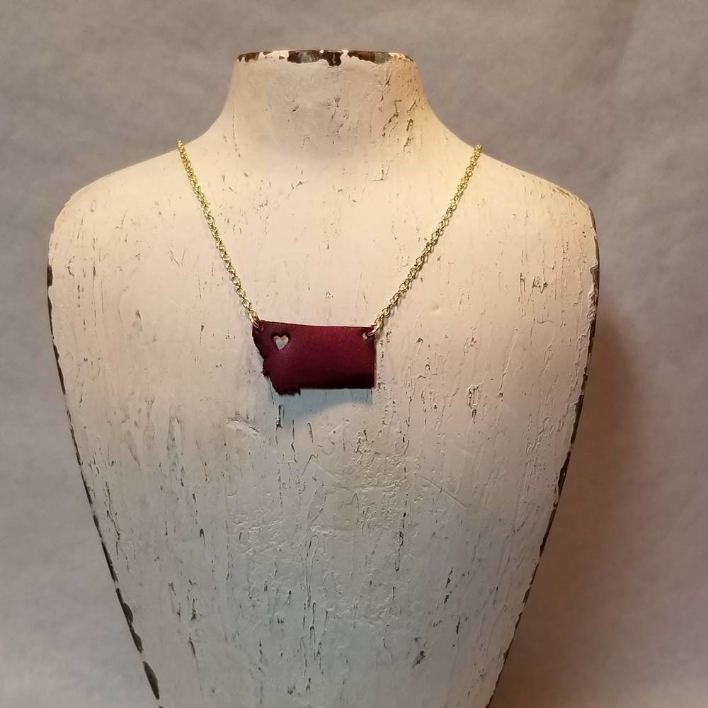 Love Montana - OxBlood in Gold