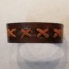 Lightweight Leather Bracelets with Suede