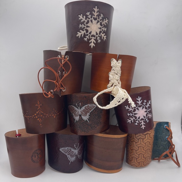 Leather Coffee Corsets