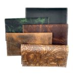 Leather Checkbook Covers