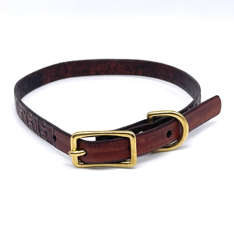 Leather Dog Collar - Small
