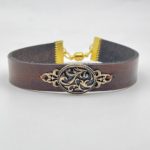 Leather Bracelets with Charms