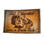 Leather Hat Patches - Moms