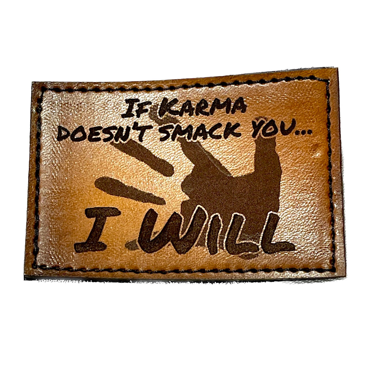 Leather Hat Patches - Karma