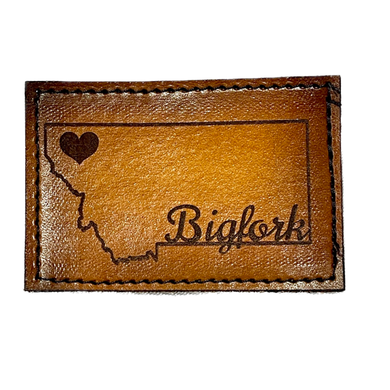 Leather Hat Patches - Montana