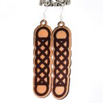 Celtic Knot Bar Earrings