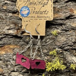 Leather Montana Earrings