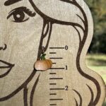 Fall Pumpkin Leather Earrings