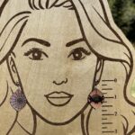 Halloween Spider and Web Earrings