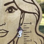 Witchy Ghost Leather Earrings