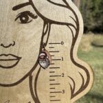 Santa Clause Leather Earrings