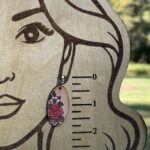 Vintage Oval Flower Earrings