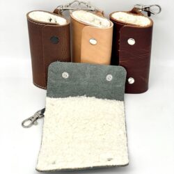 Leather Clip-on Fly Fishing Mini-Wallet