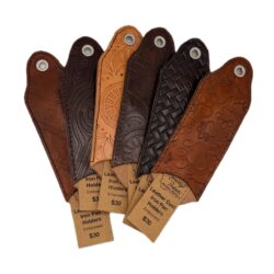 Leather Cast Iron Handle Holders